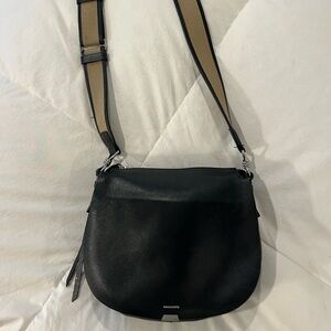 All Saints Captain Crossbody - Black - Sport Strap